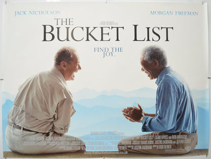 The Bucket List Original Quad Poster - Film Poster - Movie Poster  