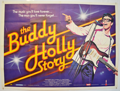 The Buddy Holly Story  Original Quad Poster - Film Poster - Movie Poster