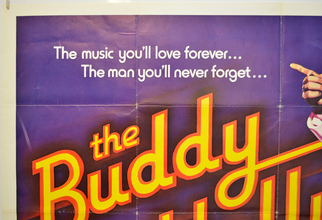 THE BUDDY HOLLY STORY (Top Left) Cinema Quad Movie Poster 