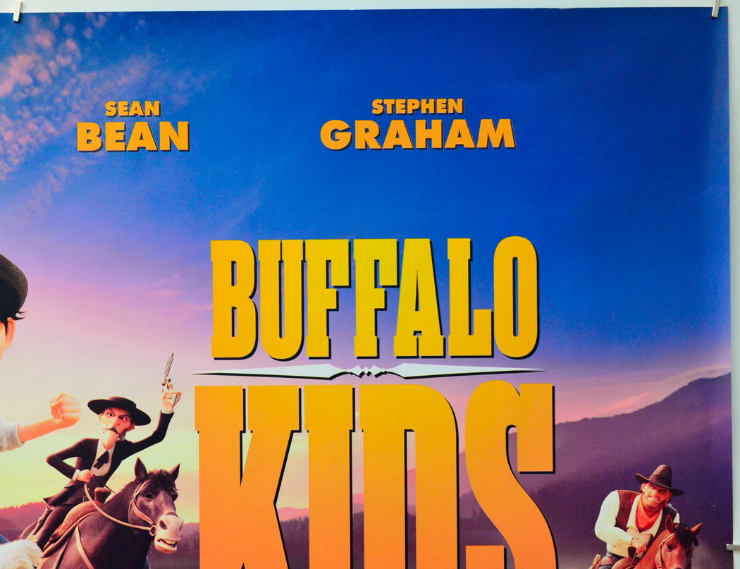 Buffalo Kids (Top Right) Cinema Quad Movie Poster 