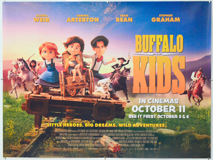 Buffalo Kids - Original Quad Poster - Film Poster - Movie Poster