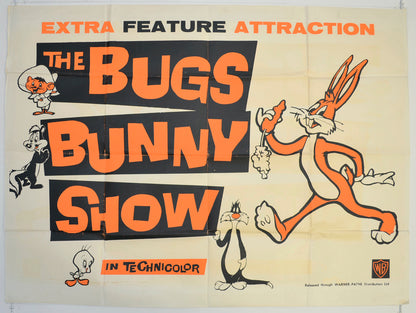 The Bugs Bunny Show  Original British Quad Poster - Film Poster - Movie Poster 