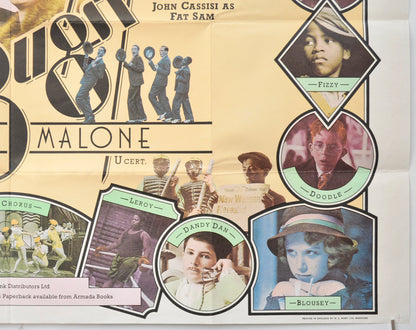 BUGSY MALONE (Bottom Right) Cinema Quad Movie Poster 