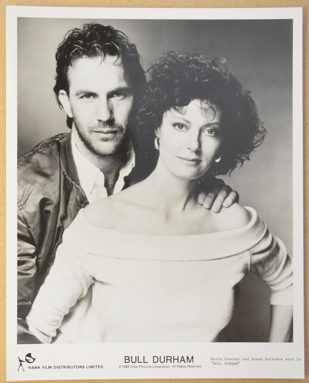 BULL DURHAM Original Cinema Press Kit – Press Still 03 