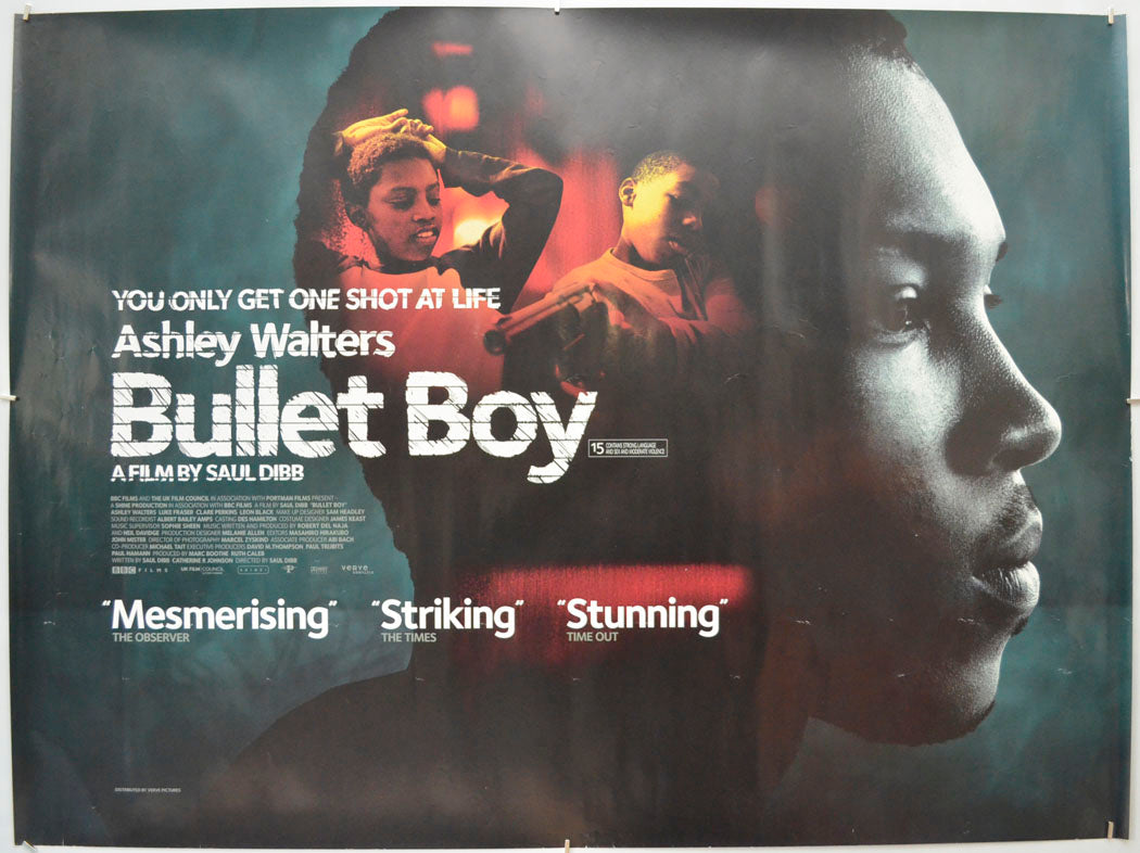 Bullet Boy  Original Quad Poster - Film Poster - Movie Poster