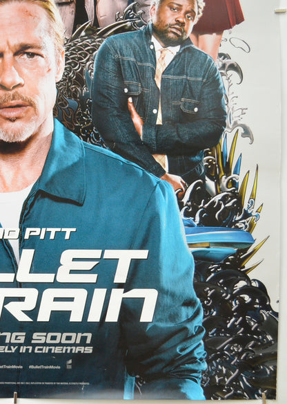 BULLET TRAIN (Bottom Right) Cinema One Sheet Movie Poster 