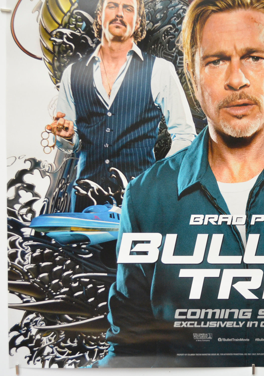 BULLET TRAIN (Bottom Left) Cinema One Sheet Movie Poster 