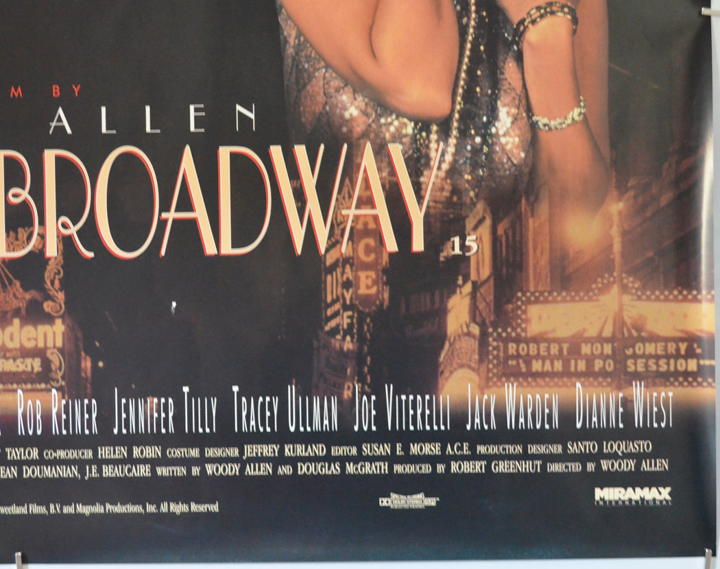 BULLETS OVER BROADWAY (Bottom Right) Cinema Quad Movie Poster 