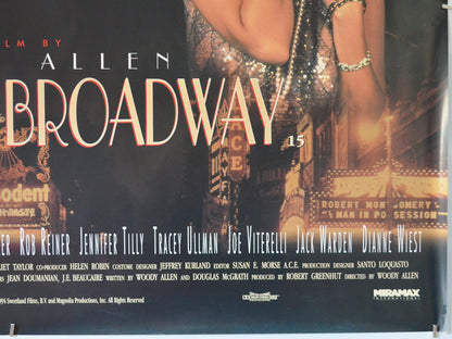 BULLETS OVER BROADWAY (Bottom Right) Cinema Quad Movie Poster 