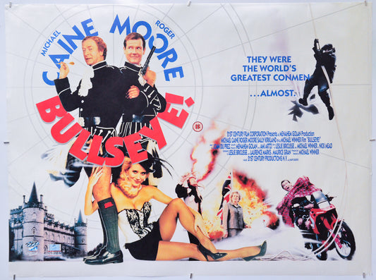 Bullseye! - Original Quad Poster - Film Poster - Movie Poster