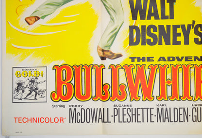 THE ADVENTURES OF BULLWHIP GRIFFIN (Bottom Left) Cinema Quad Movie Poster 