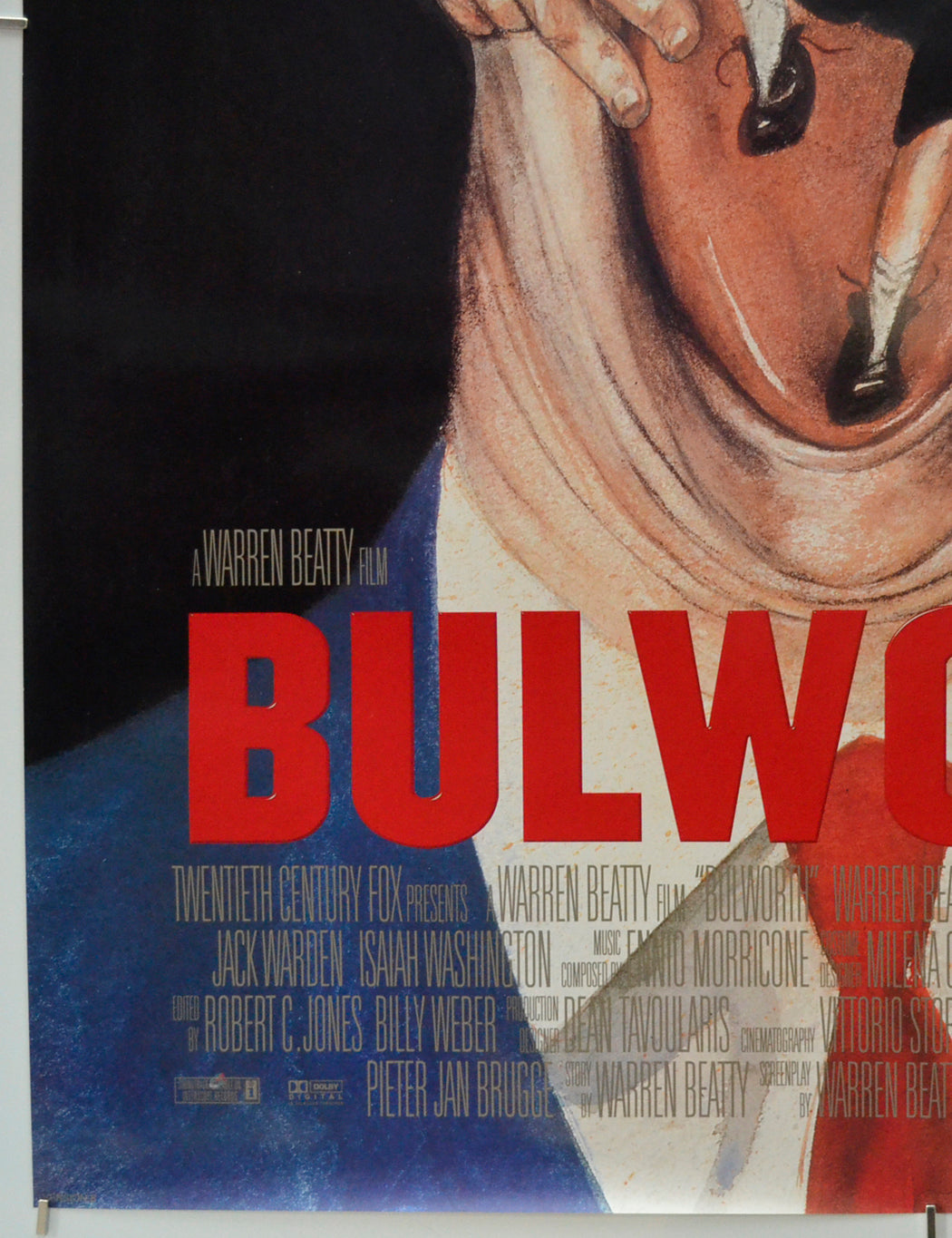 BULWORTH (Bottom Left) Cinema One Sheet Movie Poster 