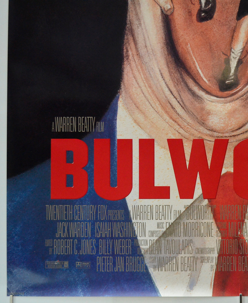 BULWORTH (Bottom Left) Cinema One Sheet Movie Poster 