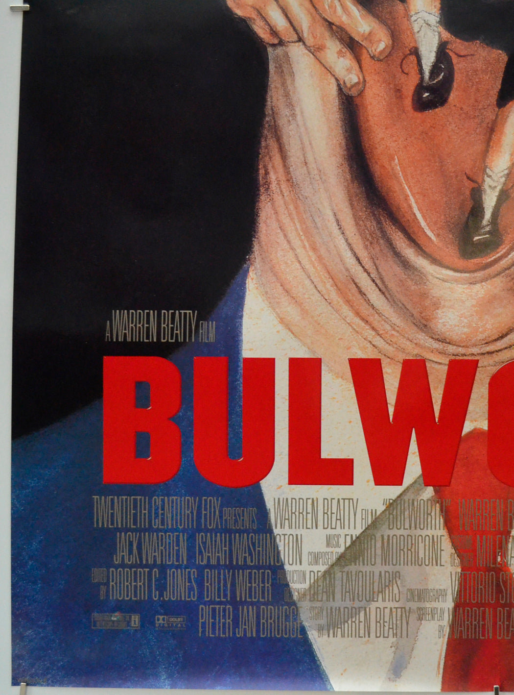 BULWORTH (Bottom Left) Cinema One Sheet Movie Poster 