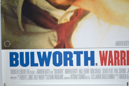 BULWORTH (Bottom Left) Cinema Quad Movie Poster 