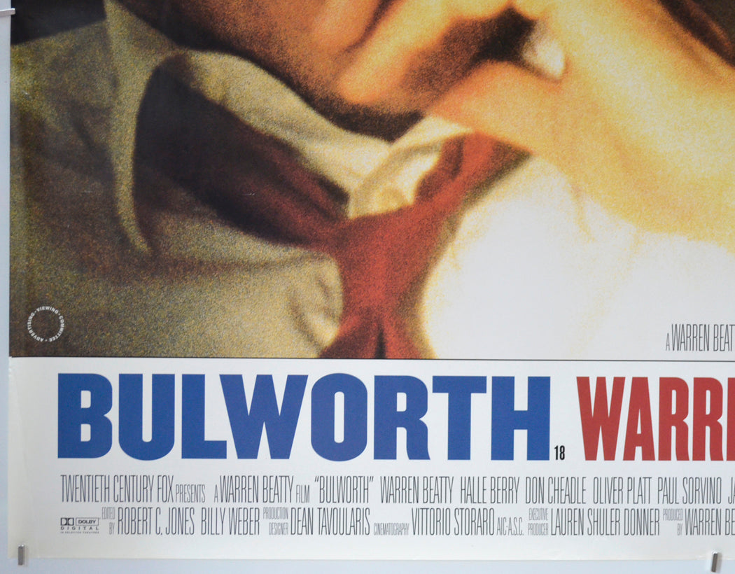 BULWORTH (Bottom Left) Cinema Quad Movie Poster 