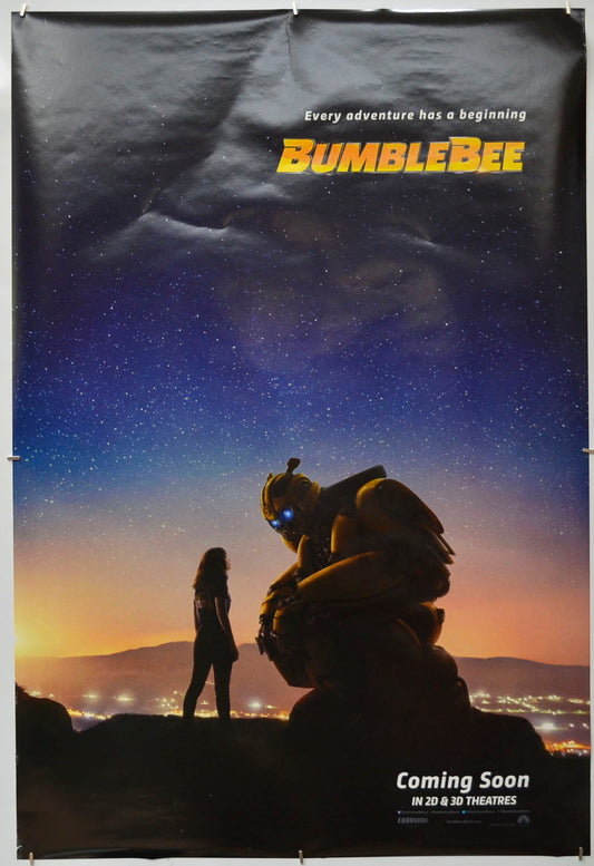 Bumblebee (Teaser / Advance Version) Original One Sheet Poster - Film Poster - Movie Poster