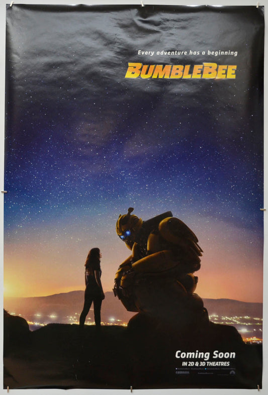 Bumblebee (Teaser / Advance Version) Original One Sheet Poster - Film Poster - Movie Poster