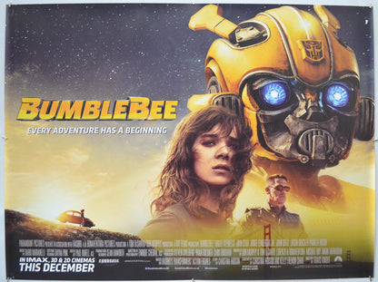 Bumblebee - Original Quad Poster - Film Poster - Movie Poster