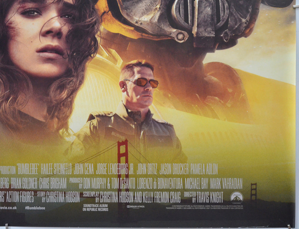 BUMBLEBEE (Bottom Right) Cinema Quad Movie Poster 