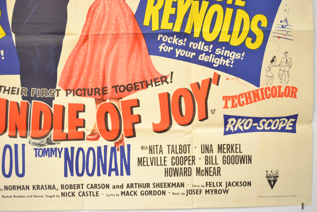 BUNDLE OF JOY (Bottom Right) Cinema Quad Movie Poster 