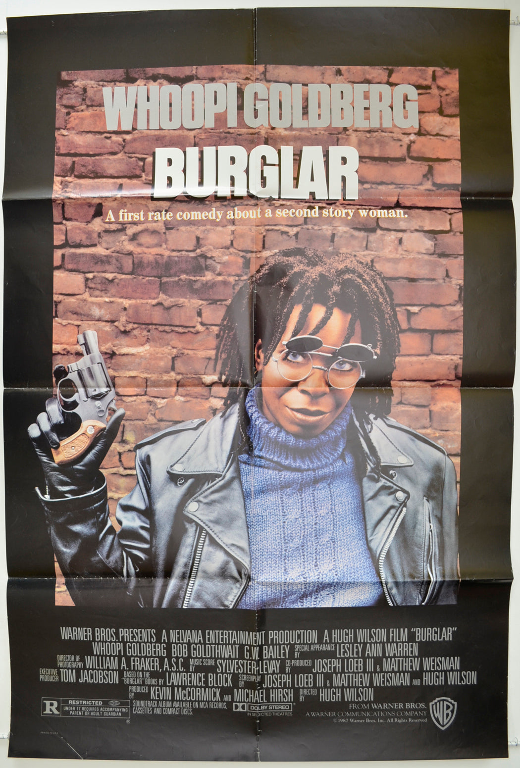 Burglar  Original One Sheet Poster - Film Poster - Movie Poster 