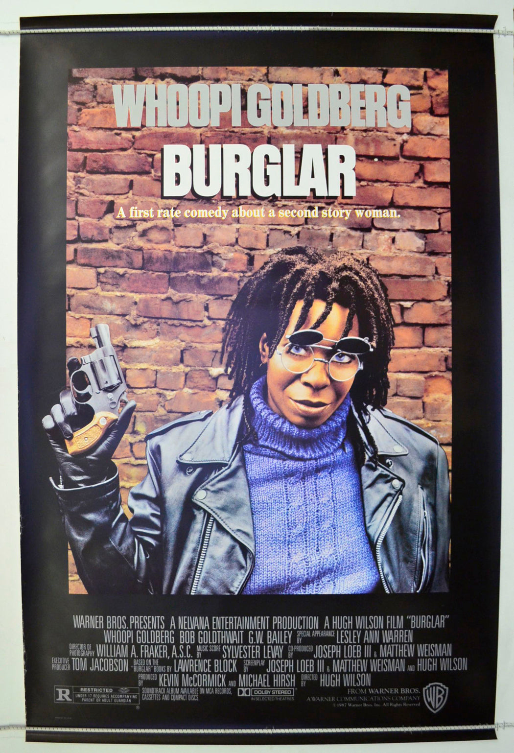 Burglar  Original One Sheet Poster - Film Poster - Movie Poster