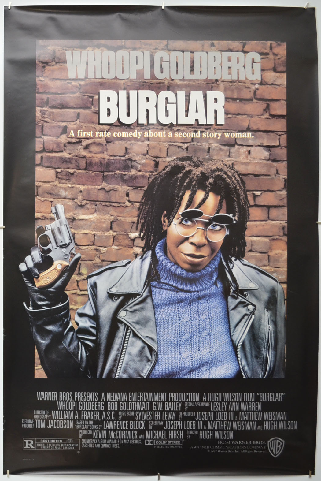 Burglar  Original One Sheet Poster - Film Poster - Movie Poster