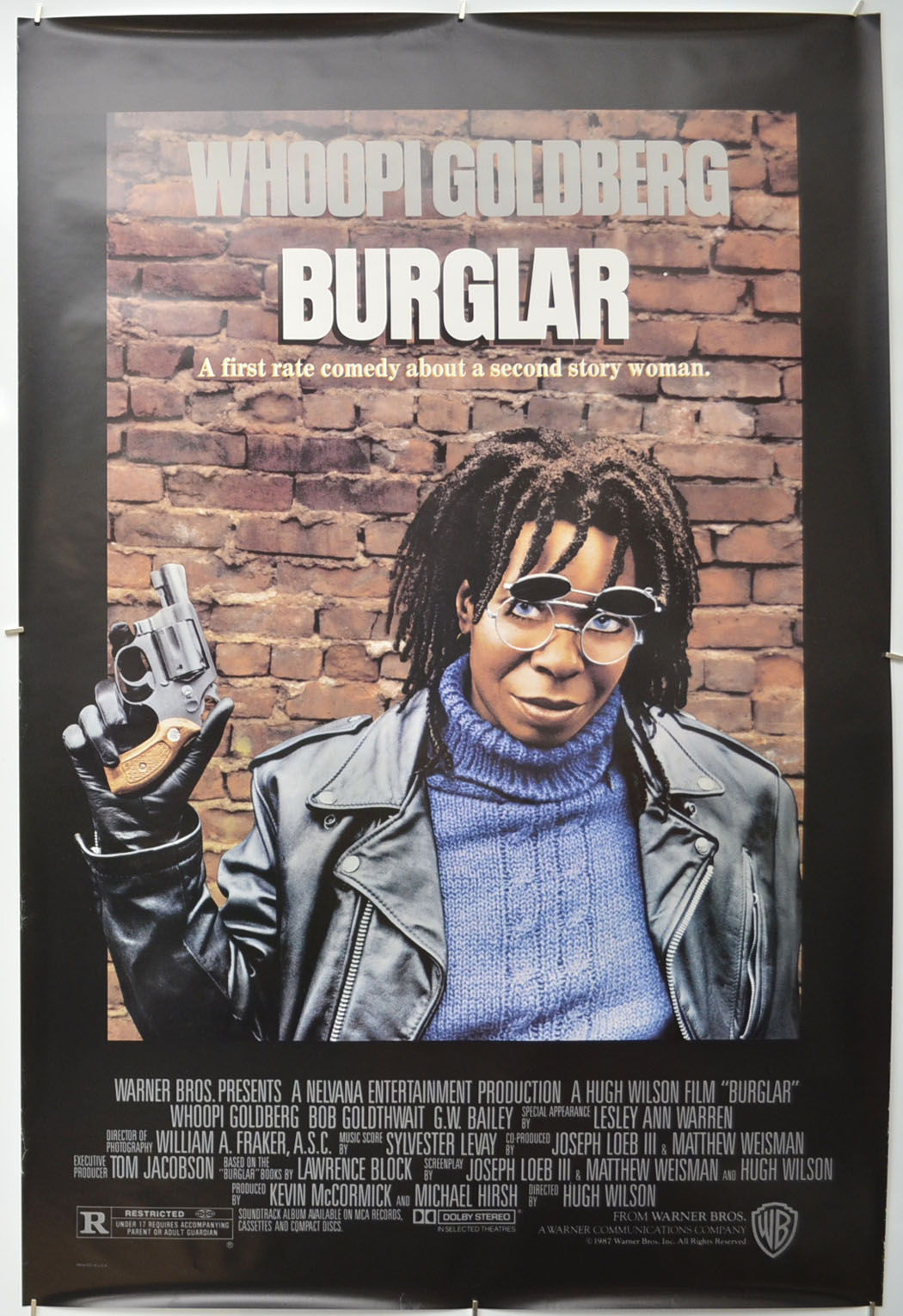 Burglar  Original One Sheet Poster - Film Poster - Movie Poster