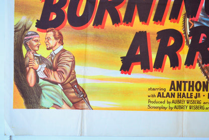 BURNING ARROWS (Bottom Left) Cinema Quad Movie Poster 