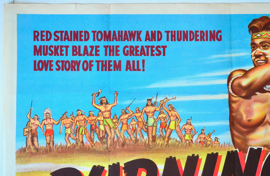 BURNING ARROWS (Top Left) Cinema Quad Movie Poster 