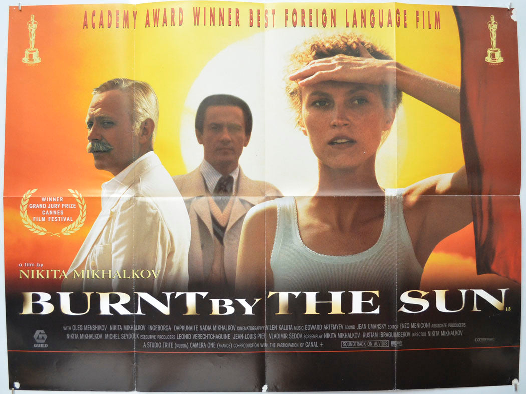 Burnt By The Sun (a.k.a. Utomlyonnye solntsem) Original Quad Poster - Film Poster - Movie Poster