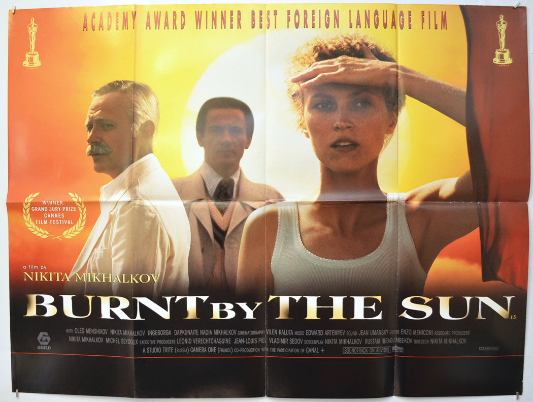 Burnt By The Sun (a.k.a. Utomlyonnye solntsem)  Original Quad Poster - Film Poster - Movie Poster