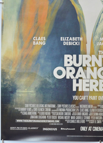 THE BURNT ORANGE HERESY (Bottom Left) Cinema One Sheet Movie Poster 