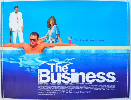 The Business Original British Quad Poster - Film Poster - Movie Poster 