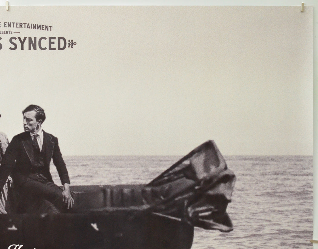 Buster Keaton's Sherlock Jr. Soundtracked with R.E.M. (Top Right) Cinema Quad Movie Poster 