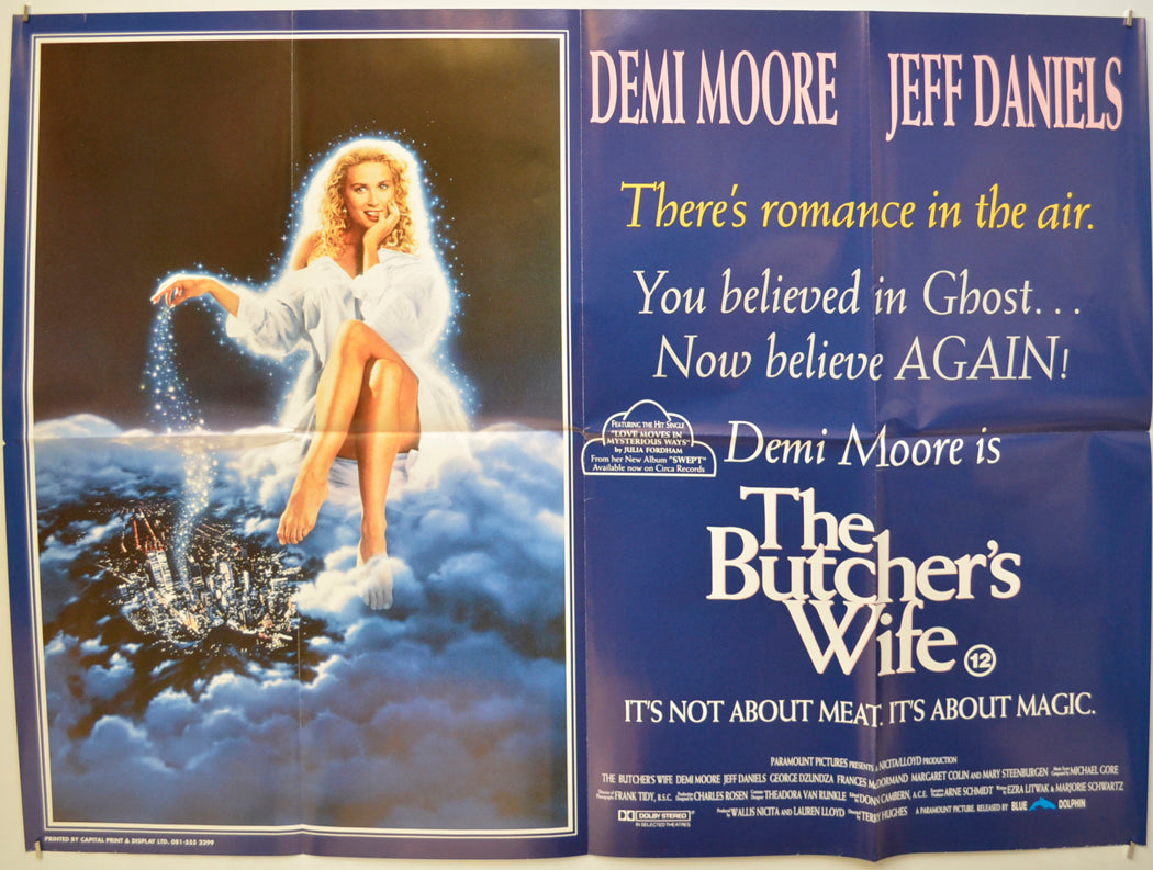 The Butcher’s Wife Original Quad Poster - Film Poster - Movie Poster