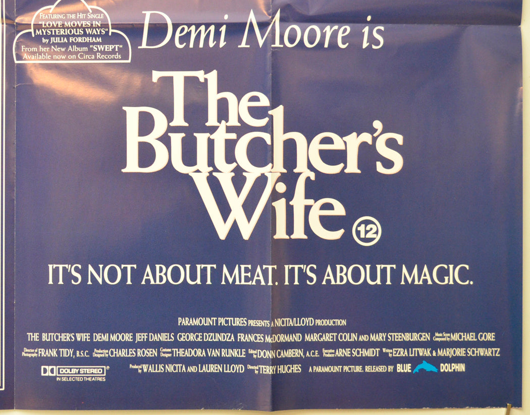 THE BUTCHER’S WIFE (Bottom Right) Cinema Quad Movie Poster 