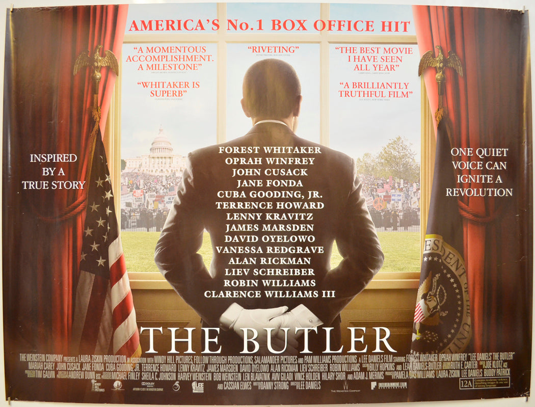 Butler Comical “The Butler” Original Quad Poster - Film Poster - Movie Poster ...