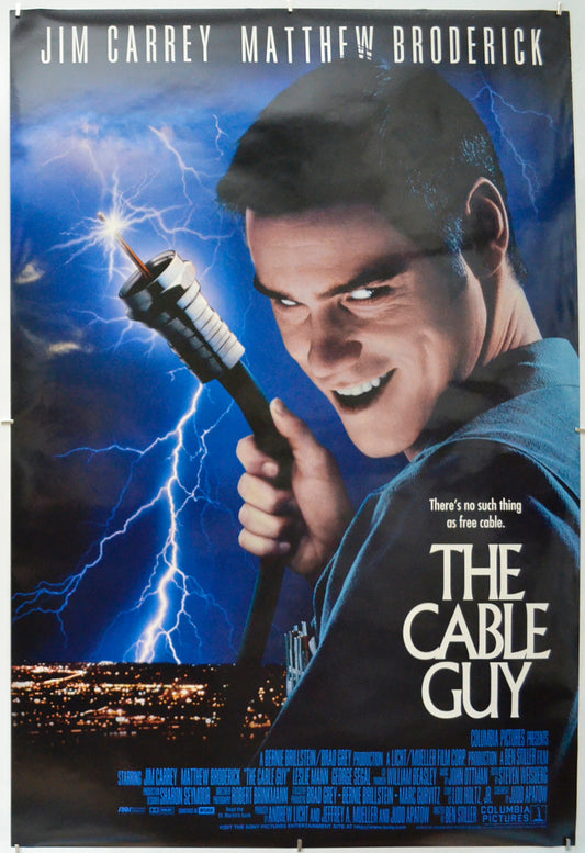 The Cable Guy - Original One Sheet Poster - Film Poster - Movie Poster