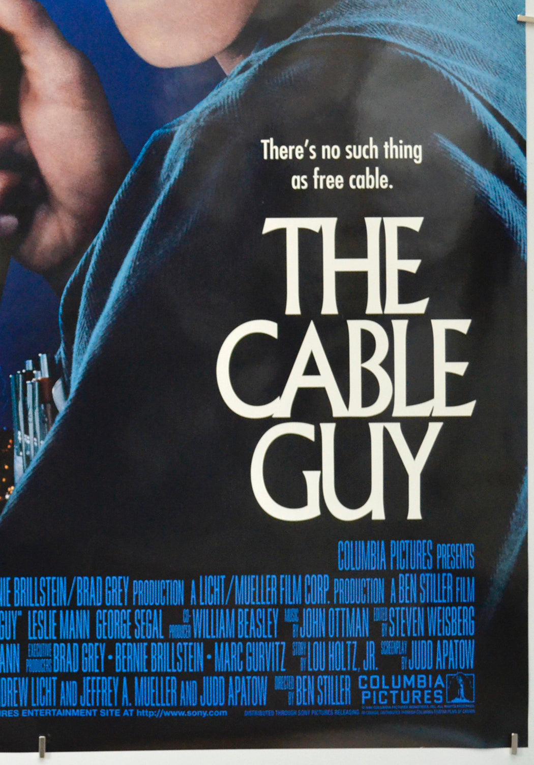 THE CABLE GUY (Bottom Right) Cinema One Sheet Movie Poster 