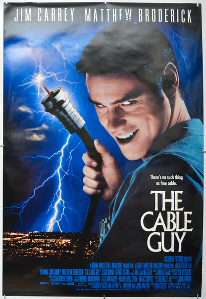 The Cable Guy - Original One Sheet Poster - Film Poster - Movie Poster