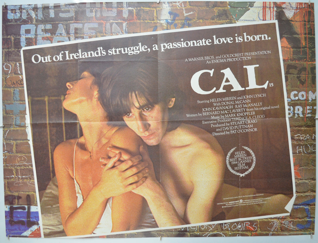 Cal Original Quad Poster - Film Poster - Movie Poster