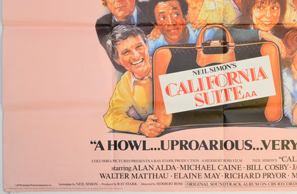 CALIFORNIA SUITE (Bottom Left) Cinema Quad Movie Poster 