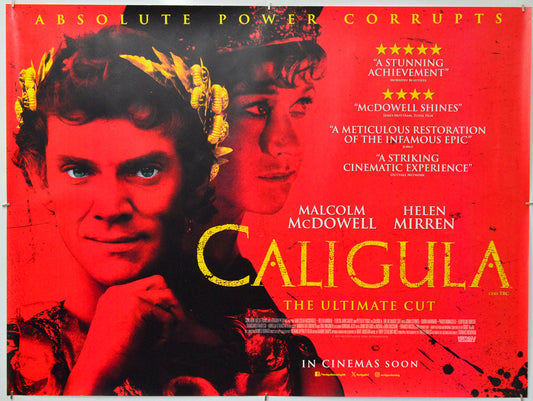 Caligula: The Ultimate Cut - Original Quad Poster - Film Poster - Movie Poster