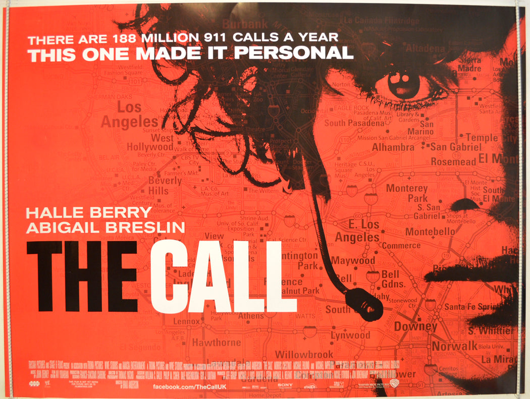 The Call  Original Quad Poster - Film Poster - Movie Poster 