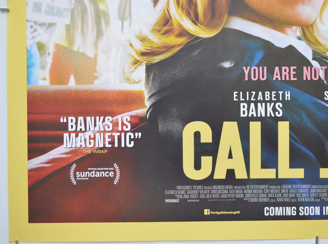 CALL JANE (Bottom Left) Cinema Quad Movie Poster 