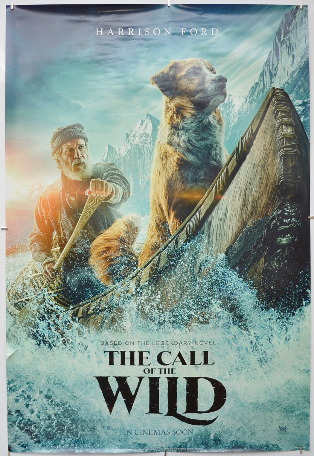 The Call Of The Wild (Teaser / Advance Version) Original One Sheet Poster - Film Poster - Movie Poster