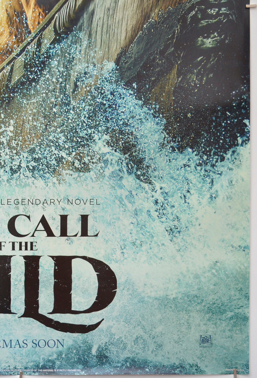 THE CALL OF THE WILD (Bottom Right) Cinema One Sheet Movie Poster 