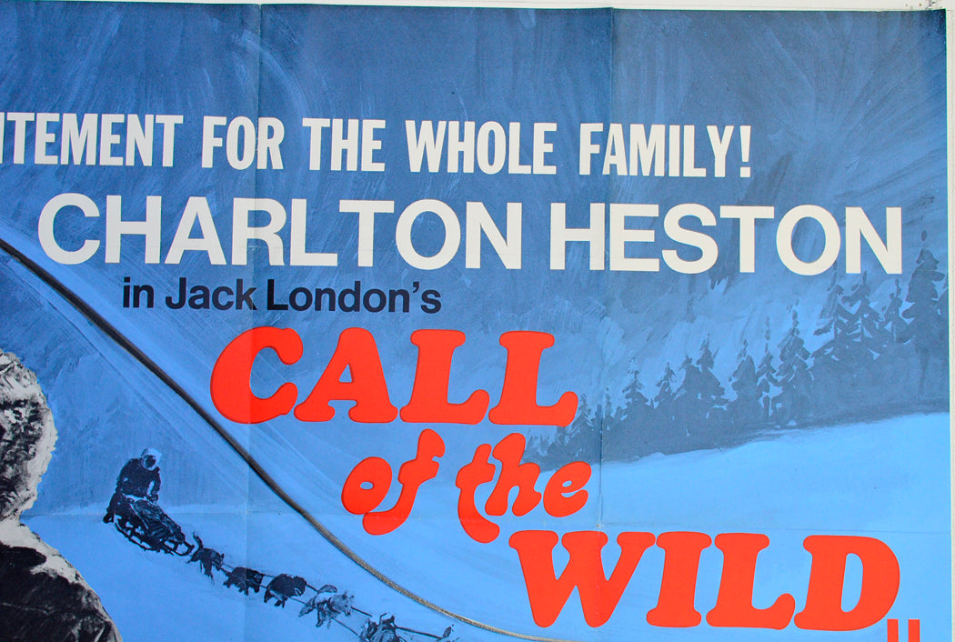 CALL OF THE WILD (Top Right) Cinema Quad Movie Poster 